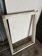 Ouderwets kozijn voor schuur of garage, Doe-het-zelf en Verbouw, Kozijnen en Schuifpuien, Ophalen, Gebruikt, Raamkozijn, Inclusief glas