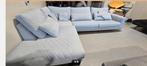 Pronto Hoekbank IJsblauw - Zo Goed Als Nieuw!, Huis en Inrichting, 100 tot 125 cm, Hoekbank, 300 cm of meer, Ophalen of Verzenden