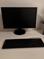 Acer 21 inch monitor zwart, Computers en Software, Monitoren, In hoogte verstelbaar, Full HD, Ophalen of Verzenden, Zo goed als nieuw