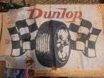 Dunlop autoband race Banner / wandversiering, Ophalen of Verzenden, Zo goed als nieuw
