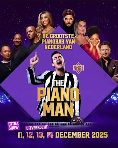 The piano man 13 dec Ahoy 2 kaarten, Tickets en Kaartjes, Evenementen en Festivals, Twee personen