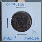 1 Kreuzer 1762P  Oostenrijk, Ophalen of Verzenden, Oostenrijk, Losse munt