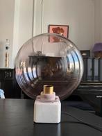 Fest tafellamp roze bol met marmeren voet (ZGAN), Ophalen, Zo goed als nieuw, Modern, Minder dan 50 cm