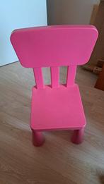Knalroze stoeltje ikea mammut, Ophalen, Zo goed als nieuw, Stoel(en)