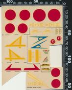 Sticker: Modelbouw Decals - Vliegtuig (8), Ophalen of Verzenden, Zo goed als nieuw, Bedrijf of Vereniging