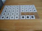 25 CENT WILHELMINA COMPLEET, Postzegels en Munten, Munten | Nederland, Setje, Zilver, 25 cent, Ophalen of Verzenden