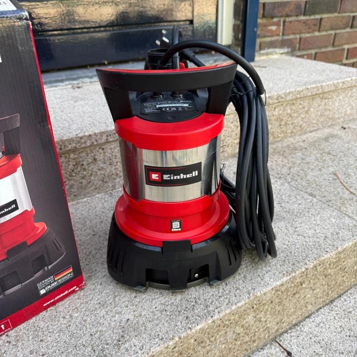 2 in 1 vuil/vers waterpomp Einhell. Nieuw & bon/garantie, Tuin en Terras, Waterpompen, Nieuw, Elektrisch, Dompelpomp, Ophalen of Verzenden