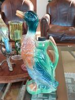 Franse Brocante Garnier Likeur fles barbotine eend karaf, Ophalen of Verzenden