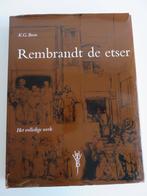 rembrandt de etser het volledige werk, Boeken, Ophalen of Verzenden, Zo goed als nieuw, Grafische vormgeving