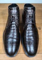Floris van Bommel halfhoge herenschoenen maat 10 / 44,5, Ophalen, Bruin, Floris van Bommel, Zo goed als nieuw