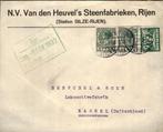 Gilze-Rijen Van den Heuvel Steenfabrieken - Duitse Rijk 1922, Gelopen, Ophalen of Verzenden, Noord-Brabant, 1920 tot 1940