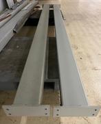 2x Stalen Koker dik wandig 150x100x5 x2980 met kopplaten, Doe-het-zelf en Verbouw, Ophalen of Verzenden, Gebruikt, IJzer