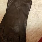 Vintage leren handschoenen, Onbekend, Zwart, Overige maten, Ophalen of Verzenden