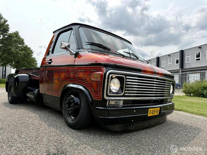 Chevy 30 UNIEK SPECIAL RESTOMOD AIRRIDE SHOWTRUCK 5.7 V8, Auto's, Chevrolet, Bedrijf, Te koop, Overige modellen, Benzine, Overige carrosserieën