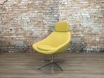 Allermuir Open A641 geel bij theReSales, Huis en Inrichting, Fauteuils, 75 tot 100 cm, Ophalen of Verzenden, Zo goed als nieuw
