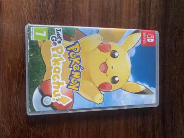 Nintendo switch game  pokemon Pikachu  beschikbaar voor biedingen