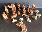 Klassieke Oude Kerstgroep Gemerkte Kerstbeelden voor € 75, Diversen, Kerst, Ophalen