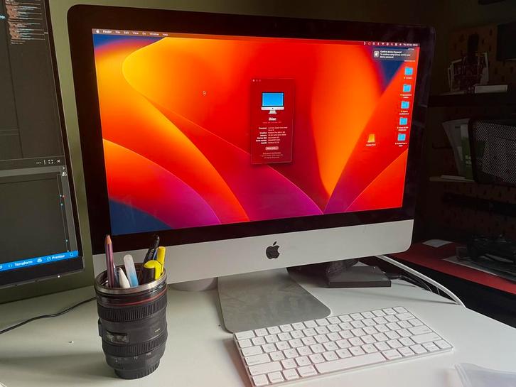 Apple iMac 21,5 Retina 4K 2017 3,4GHz i5 / 16GB / 1TB Fusion, Computers en Software, Apple Desktops, Gebruikt, iMac, HDD, 3 tot 4 Ghz