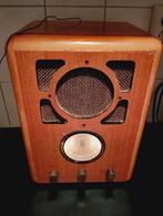 Retro houten radio Collectors edition met verlichting 2 st, Antiek en Kunst, Antiek | Tv's en Audio, Ophalen of Verzenden
