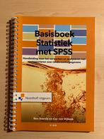 Ben Baarda - Basisboek Statistiek met SPSS, Ophalen of Verzenden, Zo goed als nieuw, Ben Baarda