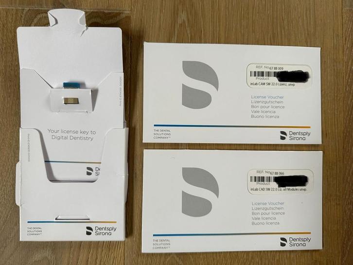 Sirona inlab CAD/CAM 22 volledige versie, Computers en Software, Ontwerp- en Bewerkingssoftware, Nieuw, Ophalen