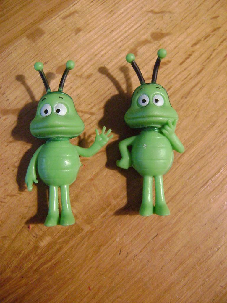 2 figuurtjes uit Maya de Bij, Verzamelen, Ophalen of Verzenden, Gebruikt