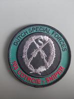 Patch KCT sniper 103 met velcro, Verzamelen, Militaria | Algemeen, Verzenden, Landmacht, Nederland, Embleem of Badge