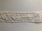Nieuw wit katoenen kant/band, Hobby en Vrije tijd, Ophalen of Verzenden, Nieuw, Kant