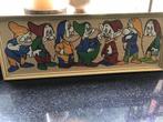 Vintage schilderij de zeven dwergen, Antiek en Kunst, Ophalen of Verzenden