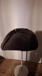 Bruin fluweel dopje, Kleding | Dames, Ophalen of Verzenden, Nieuw, One size fits all