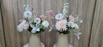 Boeket zijdebloemen kunstbloemen Parel beschikbaar voor biedingen
