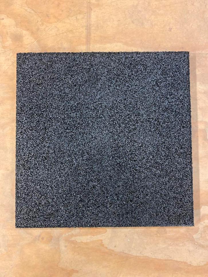 22 dikke rubbertegels 50x50 cm, 4,5 cm NIEUW, Tuin en Terras, Tegels en Klinkers, Zo goed als nieuw, Overige typen, Rubber, 10 m² of meer