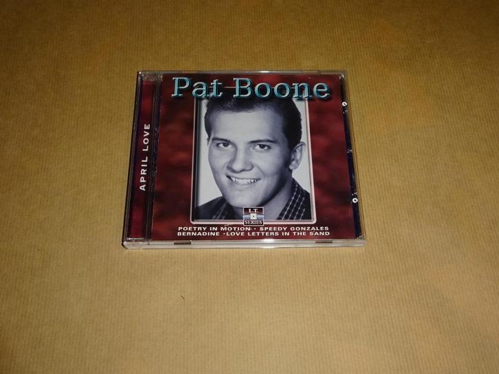 CD Pat Boone April Love, Cd's en Dvd's, Cd's | Pop, Zo goed als nieuw, Ophalen of Verzenden