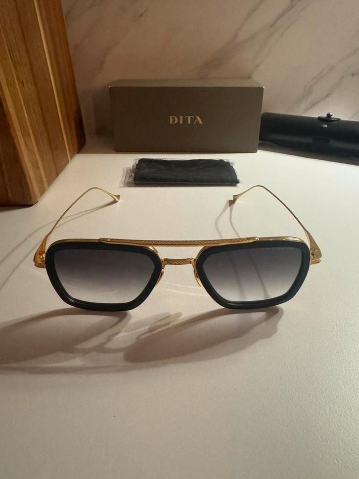 Dita Flight 006 zonnebril | ORIGINEEL, Sieraden, Tassen en Uiterlijk, Zonnebrillen en Brillen | Heren, Zo goed als nieuw, Zonnebril