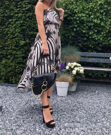 RELISH one shoulder jurk met details mt XS en M beschikbaar voor biedingen