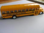 Schoolbus # Autobus Scolaire de Monreal - 21 cm - metaal, Kinderen en Baby's, Speelgoed | Speelgoedvoertuigen, Gebruikt, Ophalen of Verzenden