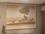 Sfeervol groot schilderij – Stephen Kaye – 155 x 125 cm, Ophalen