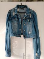 Boohoo Denim Jasje met Pofmouwen, Blauw, Boohoo, Maat 42/44 (L), Ophalen of Verzenden