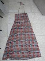 Lulu Love jurk bruin / blauw maat S, Bruin, Ophalen of Verzenden, Zo goed als nieuw, Lulu Love