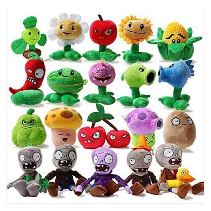 PLANT VS ZOMBIES knuffels 20-30cm, Kinderen en Baby's, Speelgoed | Knuffels en Pluche, Nieuw, Overige typen, Verzenden