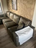 Groene Bank (Bankstel Robin), Huis en Inrichting, Ophalen, Gebruikt, 100 tot 125 cm, 150 tot 200 cm