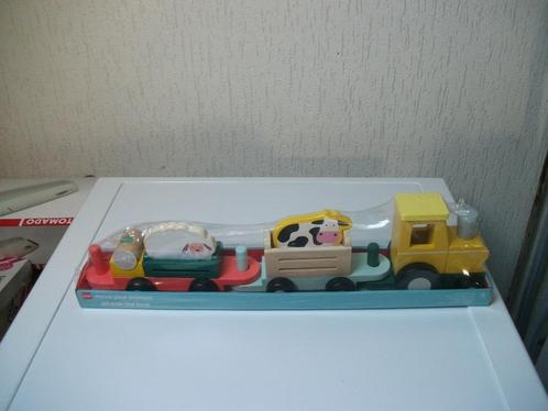 Hema trein met dieren (nieuw), Kinderen en Baby's, Speelgoed | Houten speelgoed, Nieuw, Overige typen, Ophalen of Verzenden
