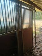 Gegalvaniseerde voorwand met schuifdeur voor paarden stal, Dieren en Toebehoren, Stalling en Weidegang