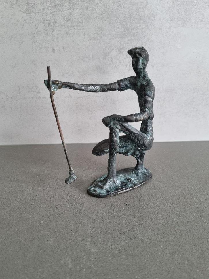 Vintage beeld van golfer Payne Stewart, Verzamelen, Beelden en Beeldjes, Zo goed als nieuw, Mens, Ophalen of Verzenden