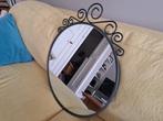 Ronde spiegel, Huis en Inrichting, Woonaccessoires | Spiegels, Ophalen, Gebruikt, Rond, Minder dan 100 cm
