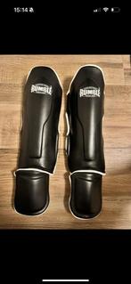 Rumble leren scheenbeschermers - Vechtsport, Gebruikt, Overige, Vechtsportbescherming, Maat M