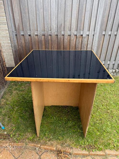 Houten horeca tafel / statafel., Huis en Inrichting, Tafels | Statafels, Gebruikt, Ophalen