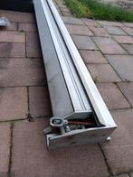 Knikarm zonnescherm, Tuin en Terras, 150 tot 300 cm, Ophalen, Gebruikt, Knikarmscherm