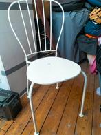 Leuke metaal stoeltje, Kinderen en Baby's, Kinderkamer | Tafels en Stoelen, Ophalen, Zo goed als nieuw, Stoel(en)