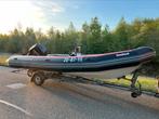 Bombard Explorer 600DB met 135 pk V6 Mercury en trailer, Watersport en Boten, Gebruikt, 120 tot 200 pk, Benzine, Overige materialen